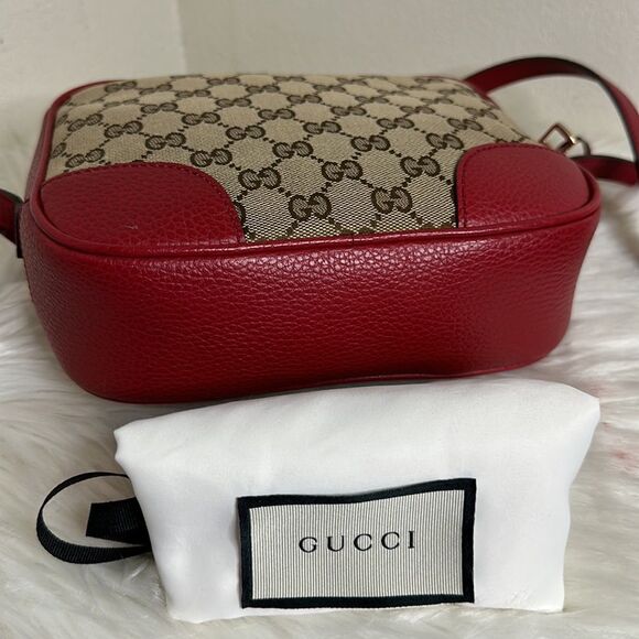💯 Authentic Gucci Bree Disco Crossbody Bag in Red🍀 - Picture 6 of 16